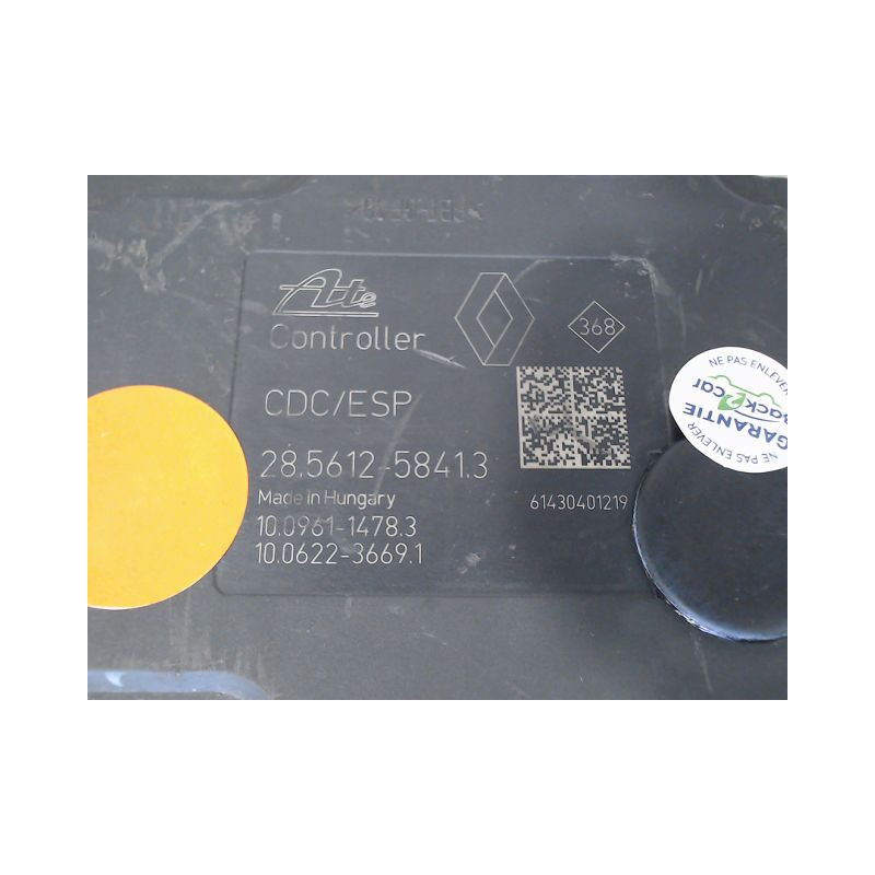 UNITE HYDRAULIQUE ABS RENAULT MEGANE