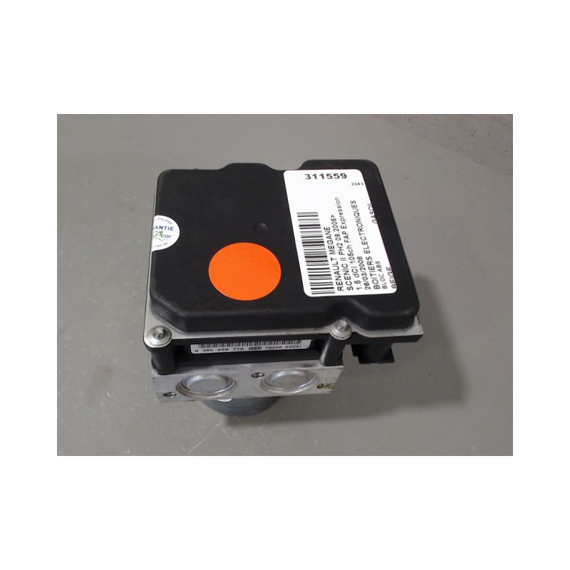 UNITE HYDRAULIQUE ABS RENAULT SCENIC II PH2 2006-