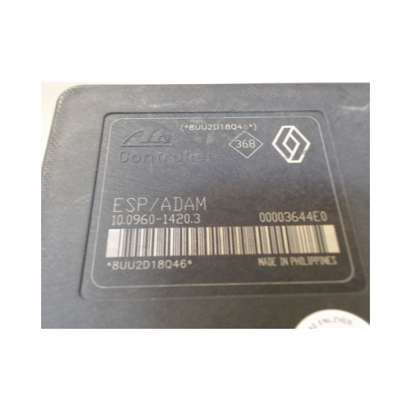 UNITE HYDRAULIQUE ABS RENAULT LAGUNA II 00-2005