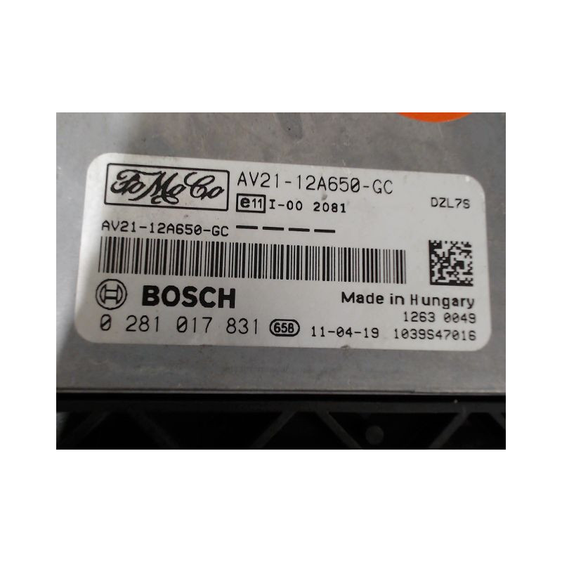 CALCULATEUR MOTEUR FORD FIESTA