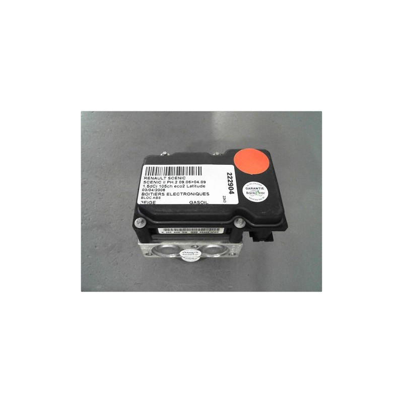 UNITE HYDRAULIQUE ABS RENAULT SCENIC II PH.2 06-09