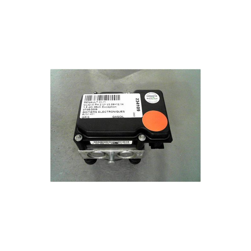 UNITE HYDRAULIQUE ABS RENAULT CLIO III PH.2 09-14