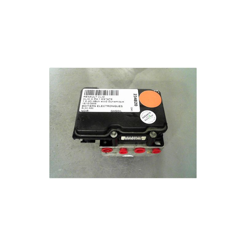 UNITE HYDRAULIQUE ABS RENAULT CLIO III PH.1 ESTATE 2008-2009
