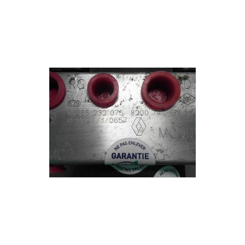 UNITE HYDRAULIQUE ABS RENAULT MODUS 2004-2007