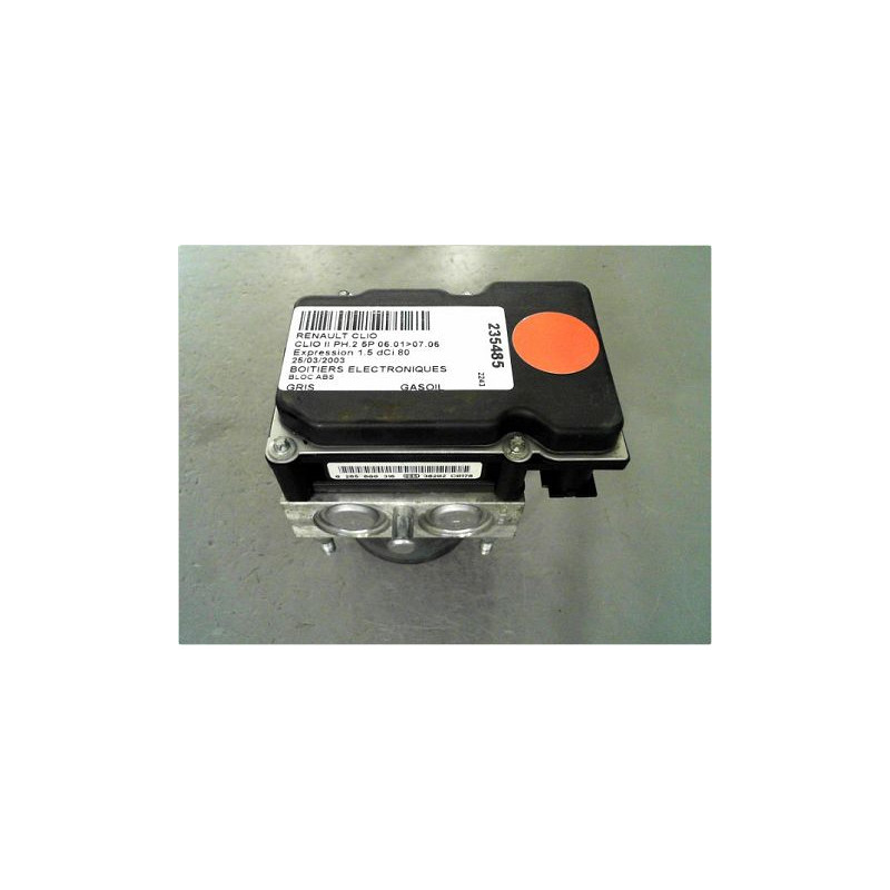UNITE HYDRAULIQUE ABS RENAULT CLIO II PH.2 01-06