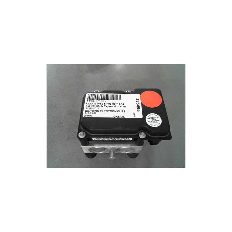 UNITE HYDRAULIQUE ABS RENAULT CLIO III PH.2 09-14
