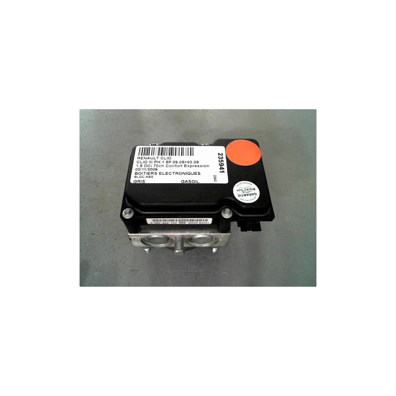 UNITE HYDRAULIQUE ABS RENAULT CLIO III PH.1 05-09