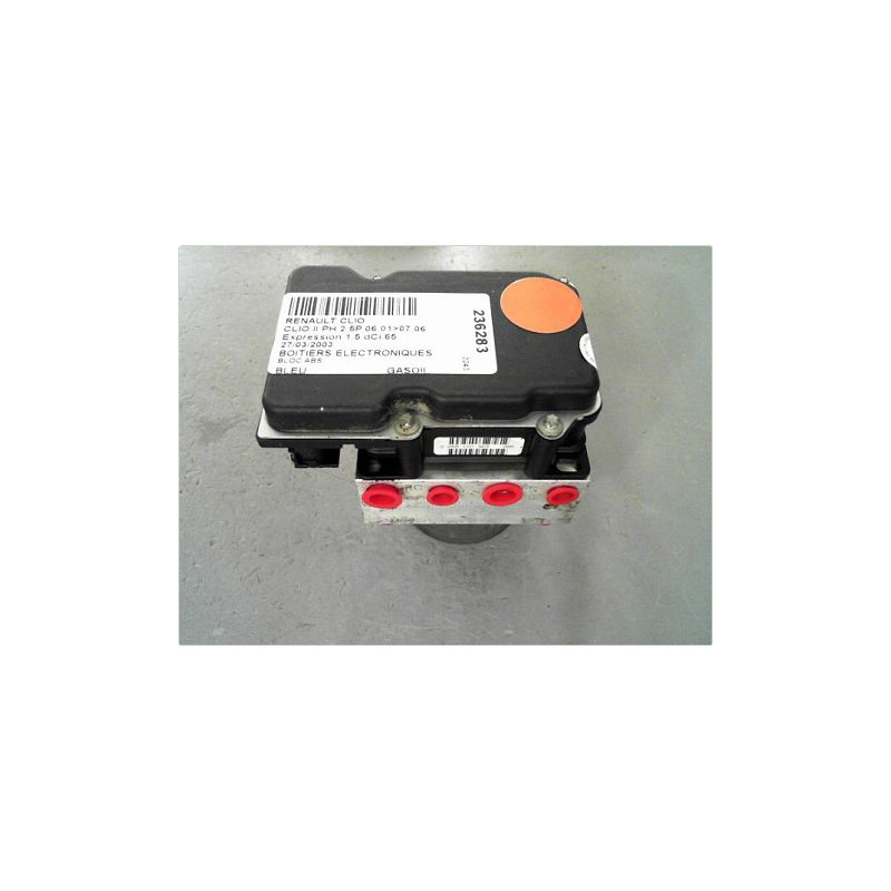 UNITE HYDRAULIQUE ABS RENAULT CLIO II PH.2 01-06
