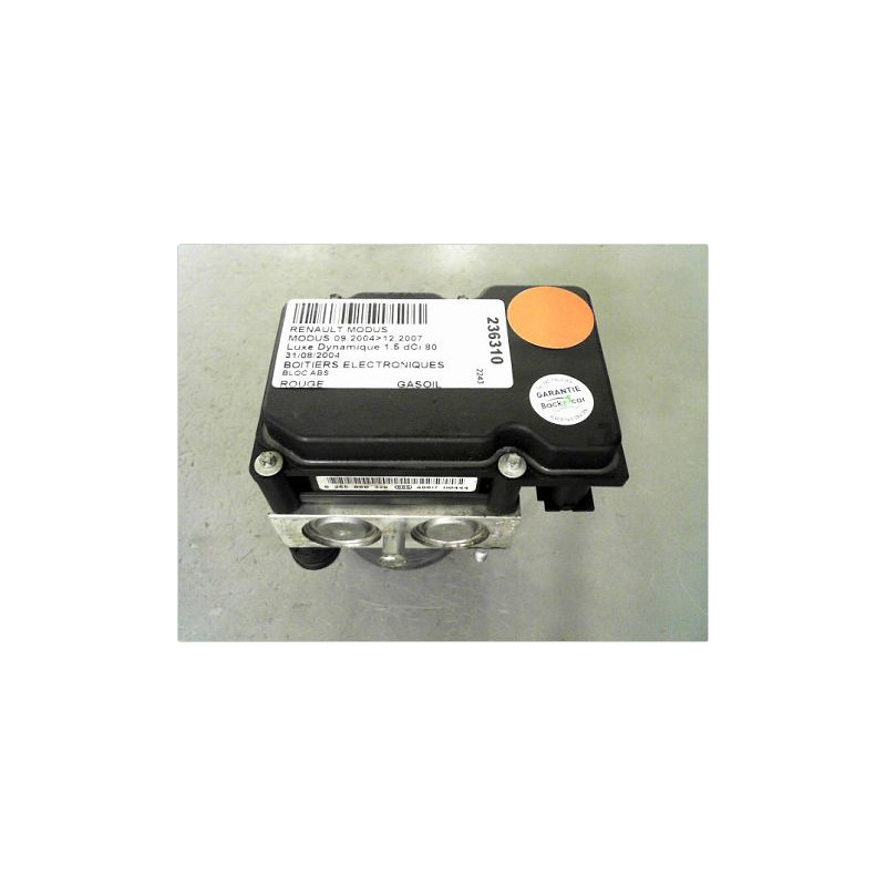 UNITE HYDRAULIQUE ABS RENAULT MODUS 2004-2007