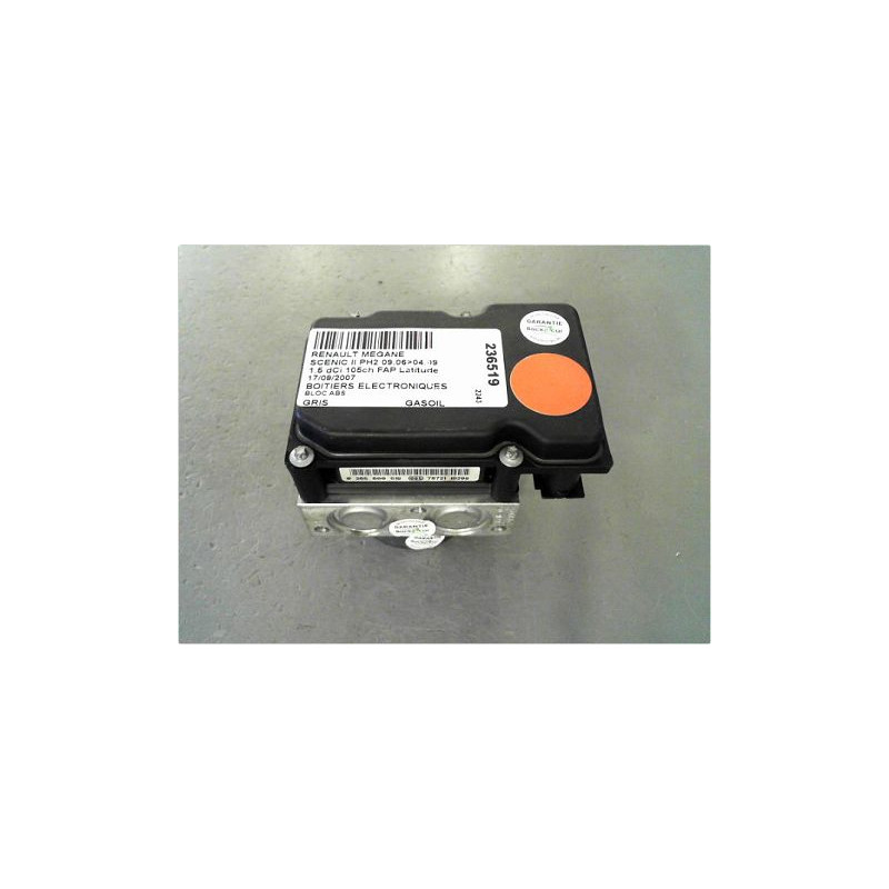 UNITE HYDRAULIQUE ABS RENAULT SCENIC II PH2 06-09