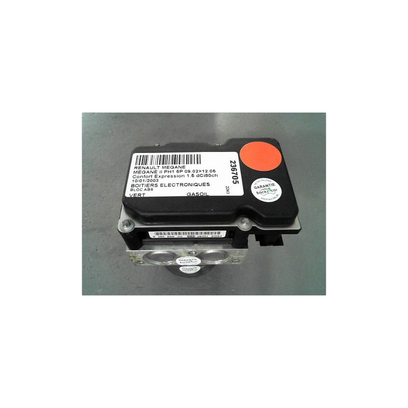UNITE HYDRAULIQUE ABS RENAULT MEGANE II PH1 02-05