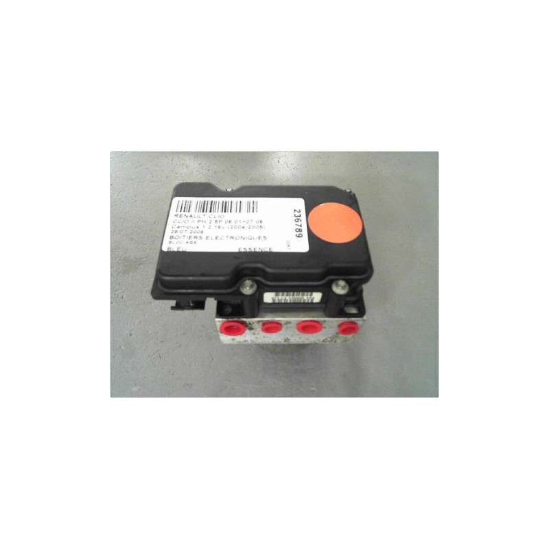 UNITE HYDRAULIQUE ABS RENAULT CLIO II PH.2 01-06