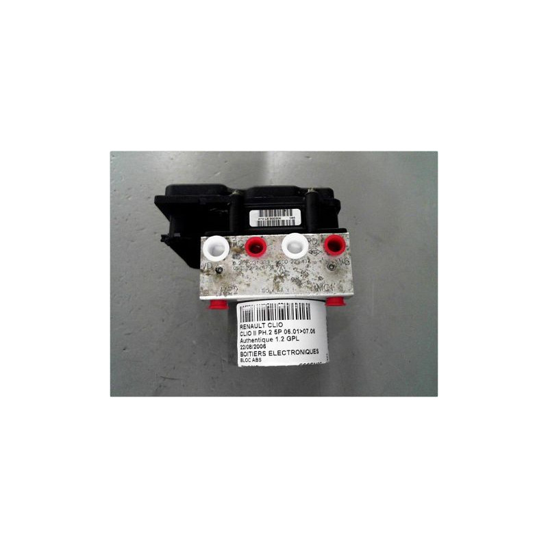 UNITE HYDRAULIQUE ABS RENAULT CLIO II PH.2 01-06