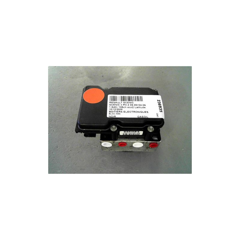 UNITE HYDRAULIQUE ABS RENAULT SCENIC II PH.2 06-09