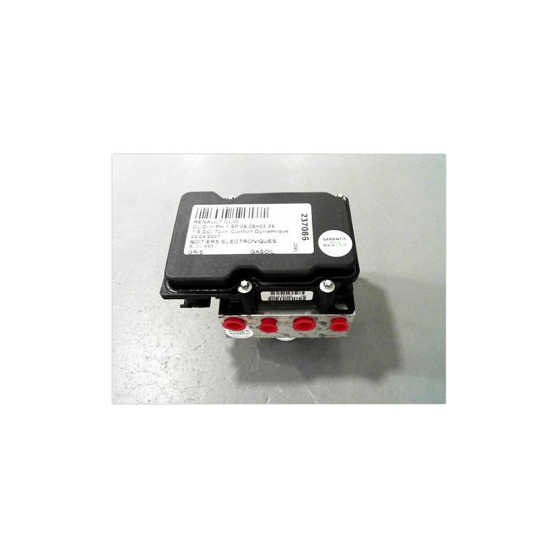 UNITE HYDRAULIQUE ABS RENAULT CLIO III PH.1 05-09