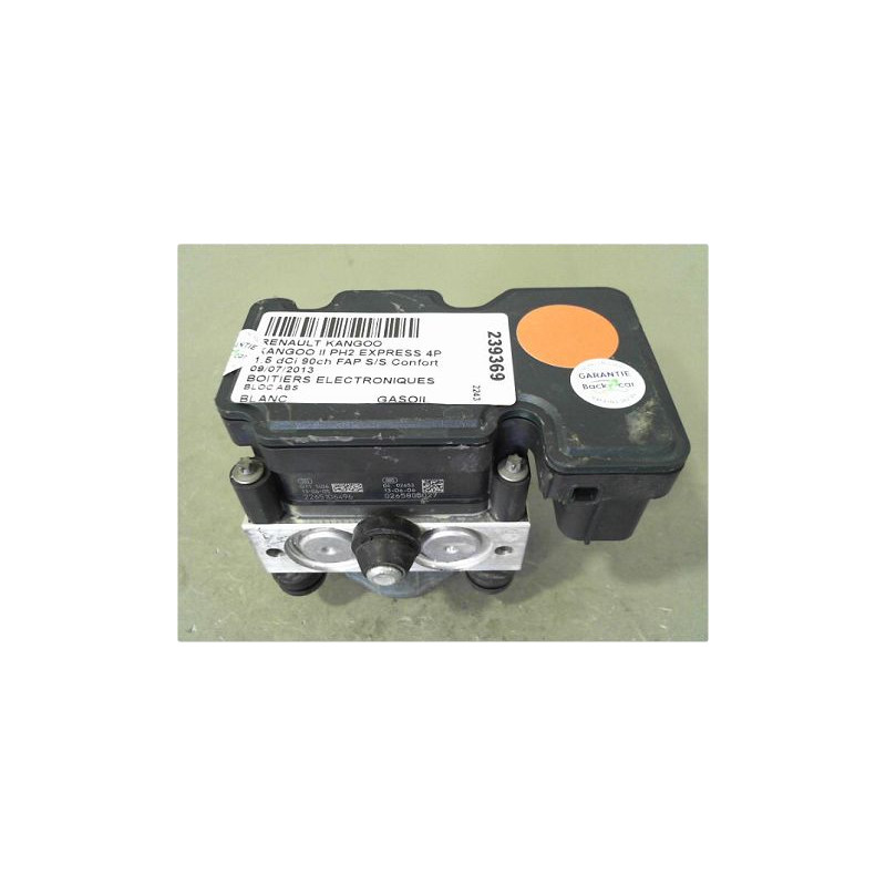 UNITE HYDRAULIQUE ABS RENAULT KANGOO II PH2 EXPRESS 2013-