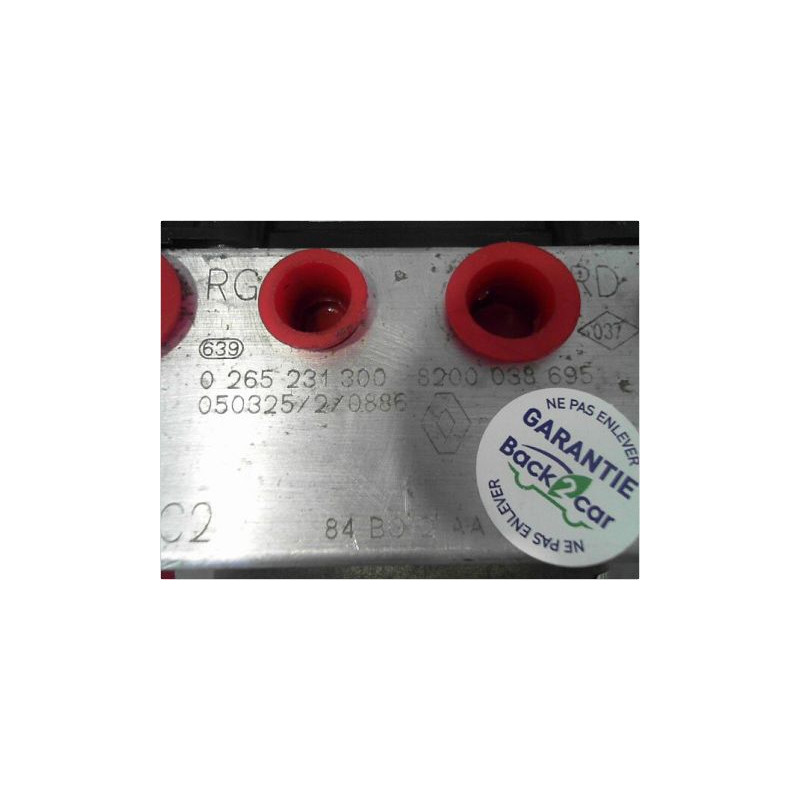UNITE HYDRAULIQUE ABS RENAULT SCENIC II PH1 02-06
