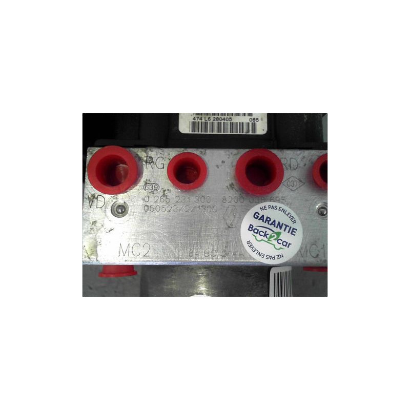 UNITE HYDRAULIQUE ABS RENAULT SCENIC II PH.1 02-06