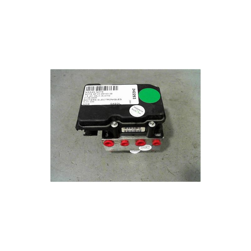 UNITE HYDRAULIQUE ABS NISSAN NOTE 06-09