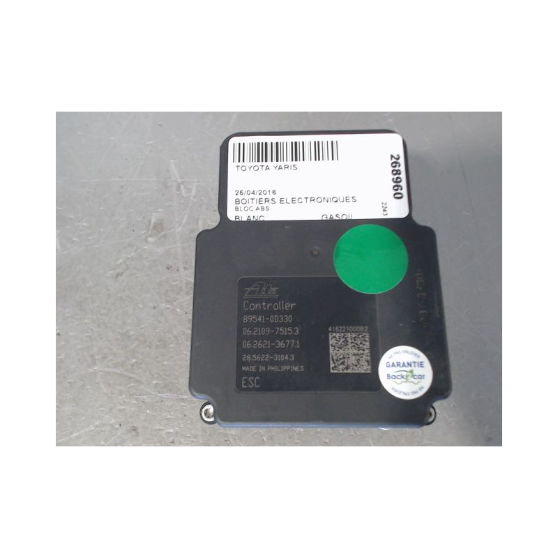 UNITE HYDRAULIQUE ABS TOYOTA YARIS