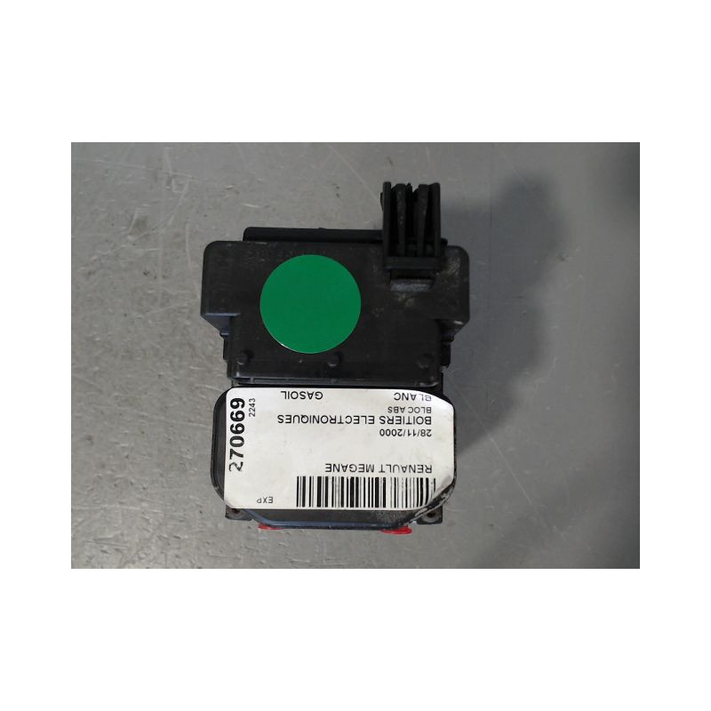 UNITE HYDRAULIQUE ABS RENAULT MEGANE
