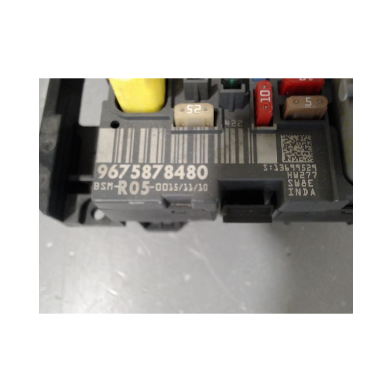 BOITE A FUSIBLES PEUGEOT 308 2007-