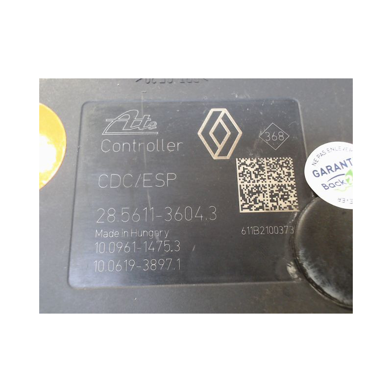UNITE HYDRAULIQUE ABS RENAULT MEGANE