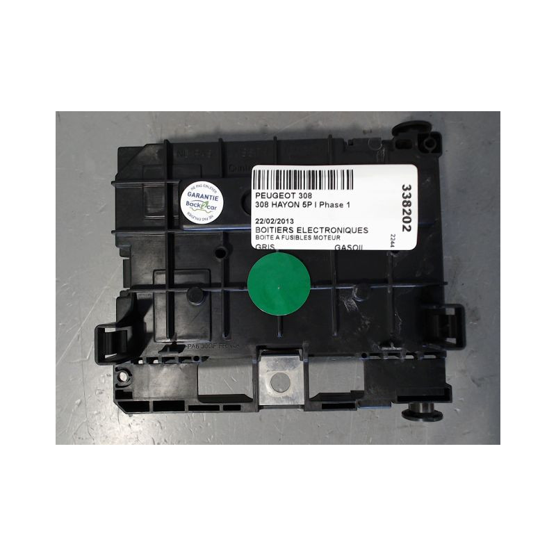 BOITE A FUSIBLES PEUGEOT 308 I Phase 1 2007-2011