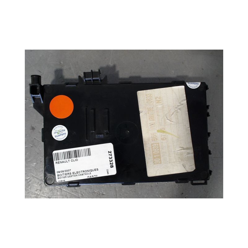 BOITIER GESTION HABITACLE RENAULT CLIO