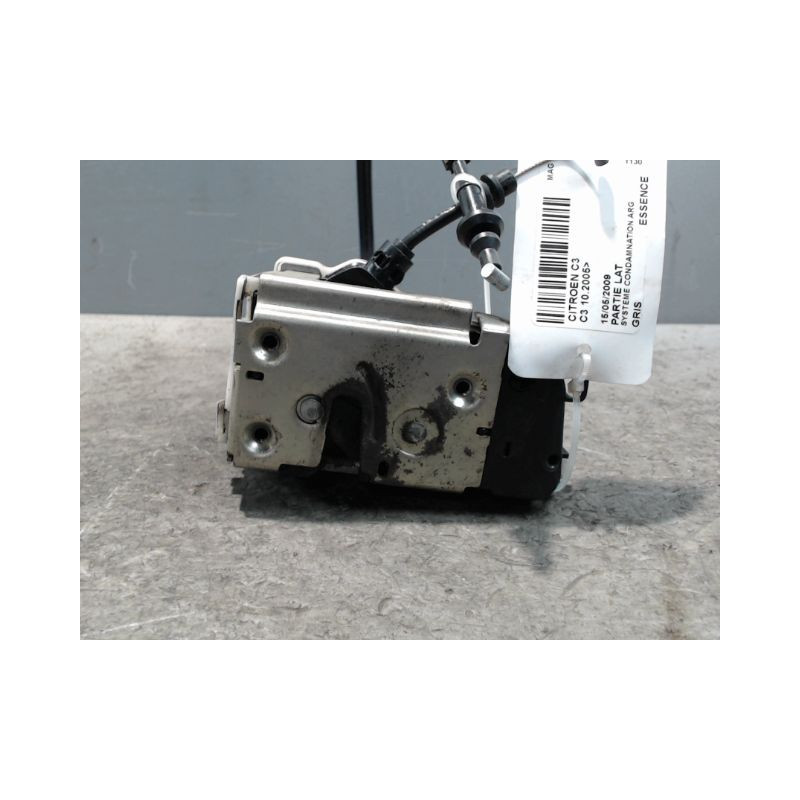 SYSTEME CONDAMNATION ARRIERE GAUCHE CITROEN C3 2005-