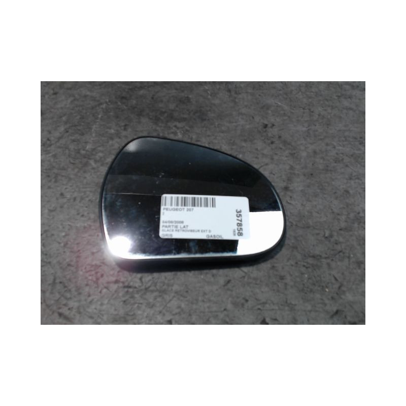 GLACE RETROVISEUR EXT D PEUGEOT 207 3P