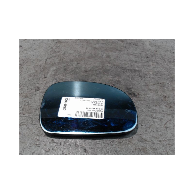 GLACE RETROVISEUR EXT D PEUGEOT 406 99-04