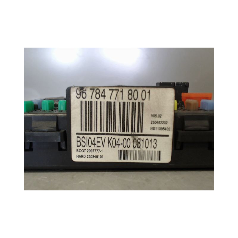 BOITIER GESTION HABITACLE CITROEN JUMPY