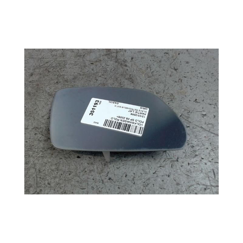 GLACE RETROVISEUR EXT D VOLKSWAGEN POLO 2005-