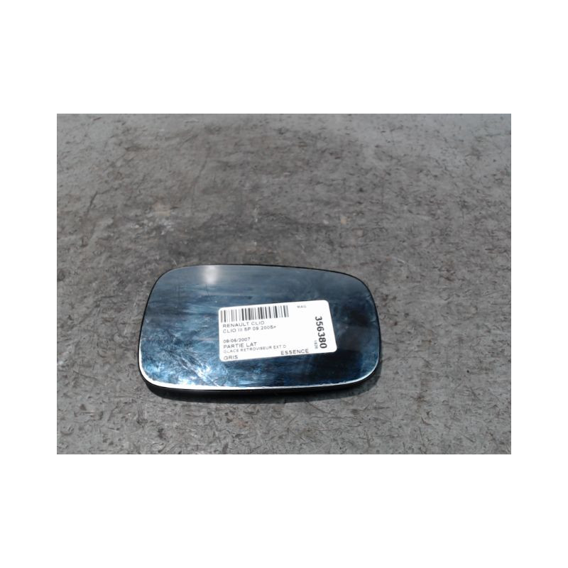 GLACE RETROVISEUR EXT D RENAULT CLIO III 2005-