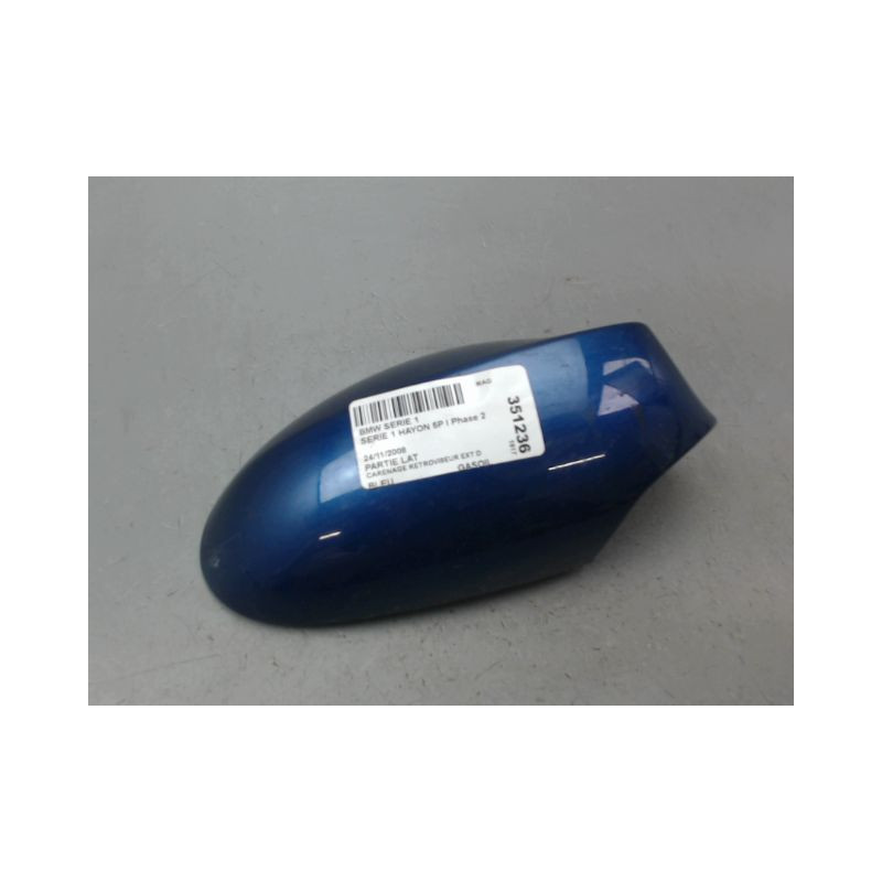CARENAGE RETROVISEUR EXTERIEUR DROIT BMW SERIE 1 I Phase 2 (E87) 2007-2011