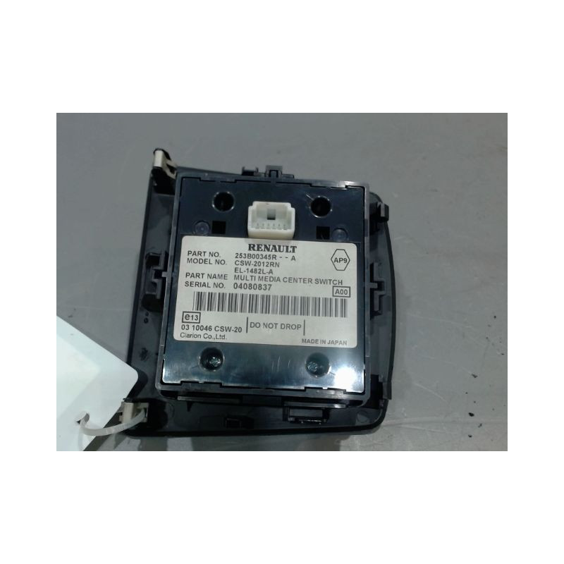 COMMANDE GPS RENAULT MEGANE
