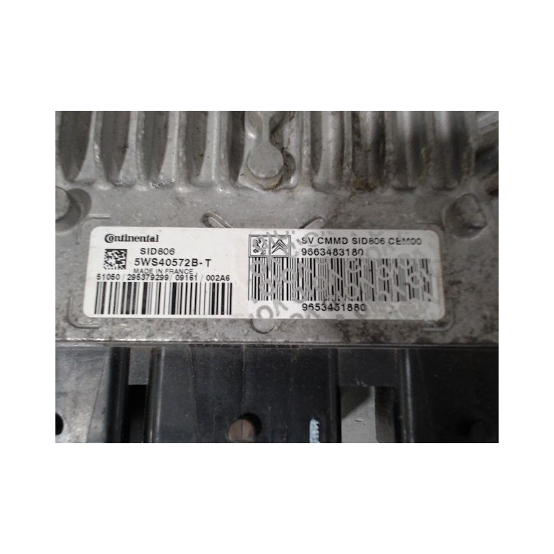 CALCULATEUR MOTEUR PEUGEOT 1007