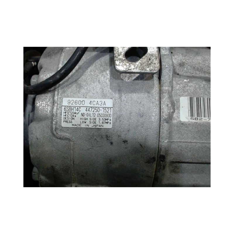 COMPRESSEUR AIR CONDITIONNE NISSAN X-TRAIL