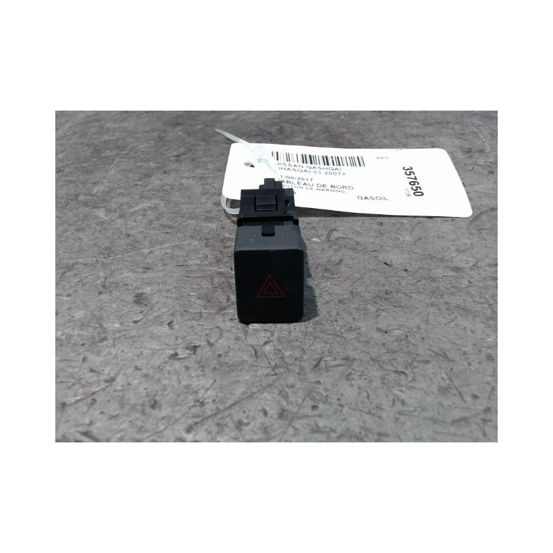 BOUTON DE WARNING NISSAN QHASQAI 2007-