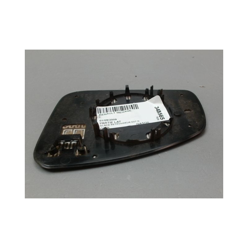 GLACE RETROVISEUR EXT D RENAULT MEGANE III Phase 1 2008-2012