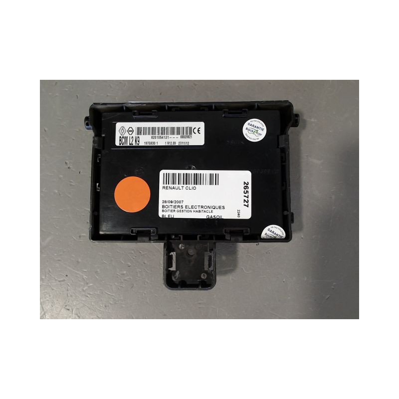 BOITIER GESTION HABITACLE RENAULT CLIO
