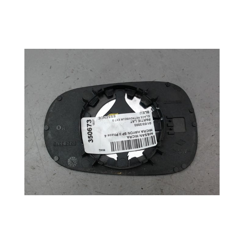 GLACE RETROVISEUR EXT G NISSAN MICRA II Phase 4 2000-2003