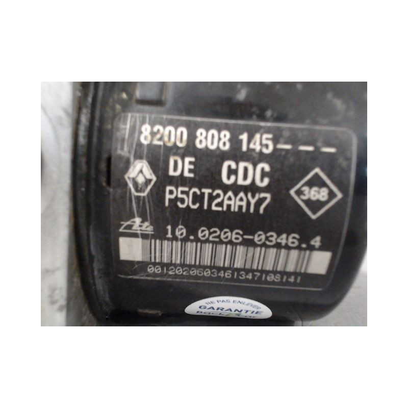UNITE HYDRAULIQUE ABS RENAULT LAGUNA