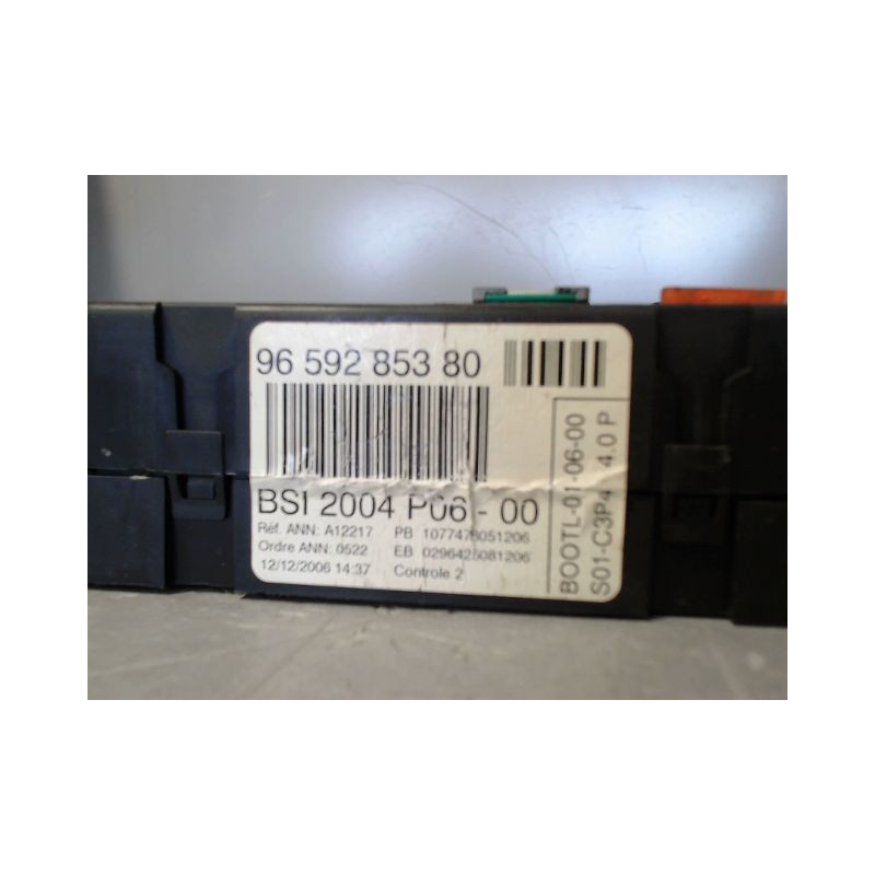 BOITIER GESTION HABITACLE PEUGEOT 207