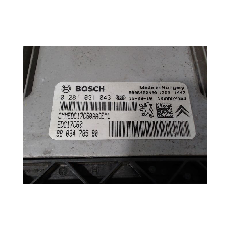 CALCULATEUR MOTEUR PEUGEOT 308