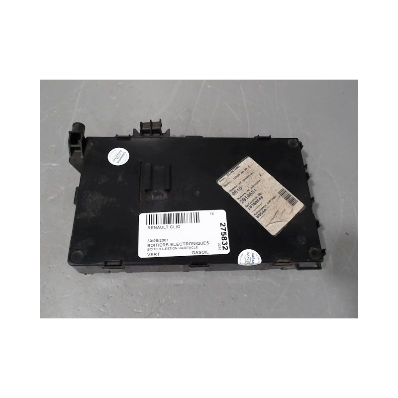 BOITIER GESTION HABITACLE RENAULT CLIO