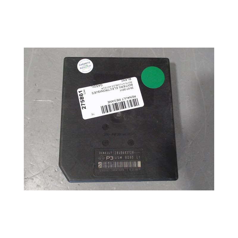 BOITE A FUSIBLES RENAULT MEGANE