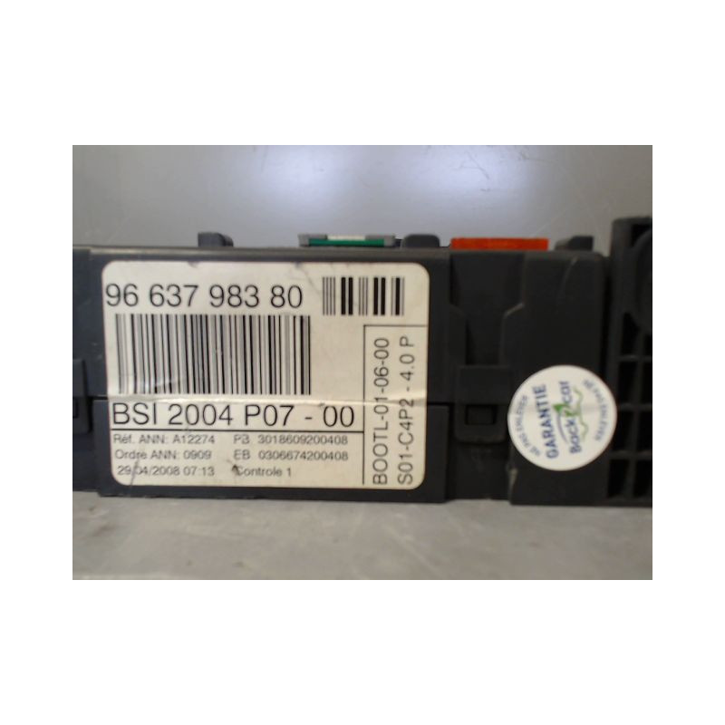 BOITIER GESTION HABITACLE PEUGEOT 207