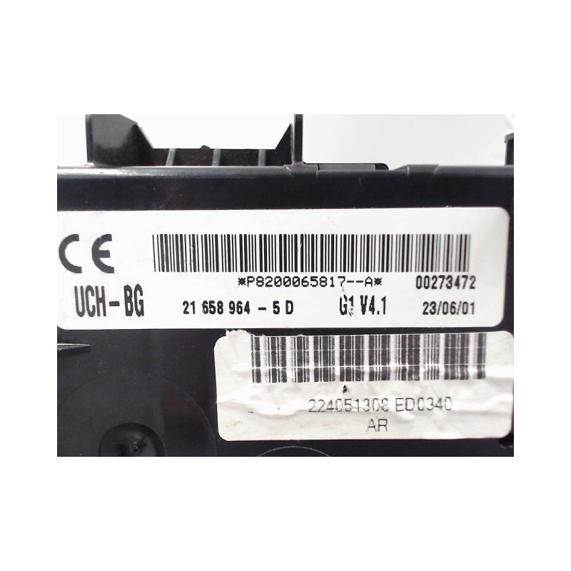 BOITIER GESTION HABITACLE RENAULT CLIO